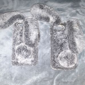 Fluffy Bunny iPhone 7 Plus Cases